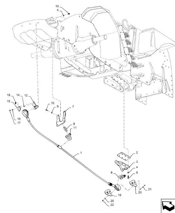 87539843 - Серьга крюка